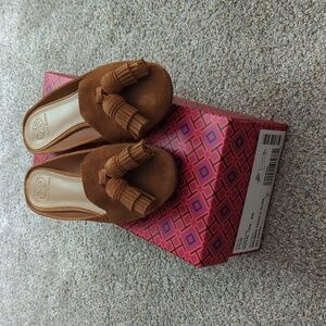 New w/ box Tory Burch Tassel Slide